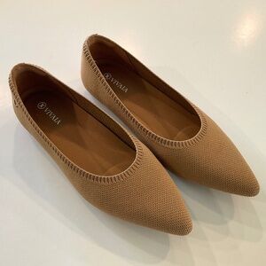 VIVAIA Aria Pointed Toe Ballet Flats Size EU 40.5 LIKE NEW